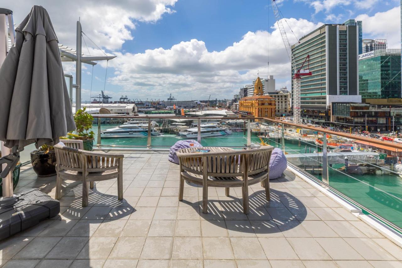 Apartament Stunning Waterfront Location With Huge Balcony! Auckland Zewnętrze zdjęcie
